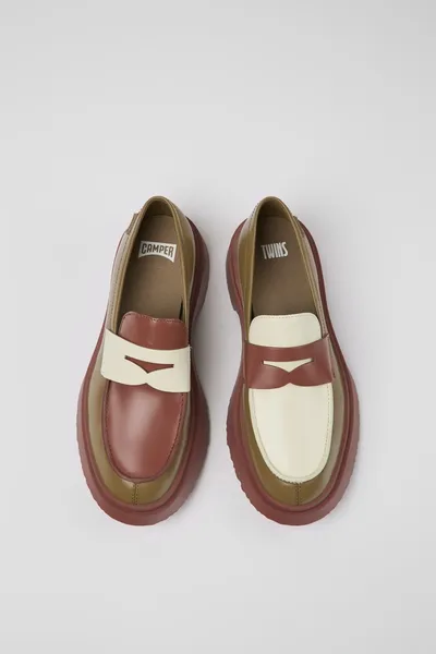 Twins Multicolor Formal Shoes for Women - Autumn / Winter collection - Image 3