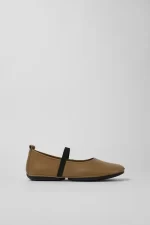 Right Brown Ballerinas for Women - Autumn / Winter collection